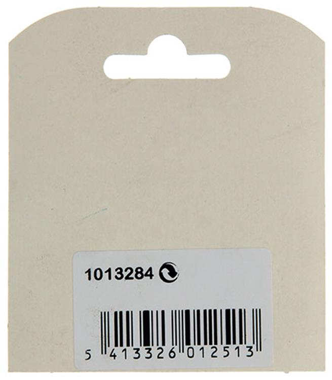 Mack 1013284 - 4 Regalösen verzinkt 60 mm | 5 Stück