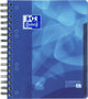 Oxford-Schulprojektbuch – Schulnotizbuch – A5+ – liniert – 6 Löcher – 120 Seiten – blau