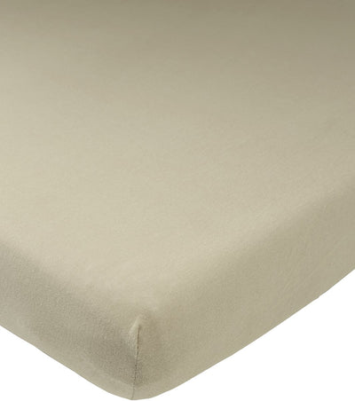 Meyco Baby Uni Spannbettlaken Juniorbett – Taupe – 70x140 150cm