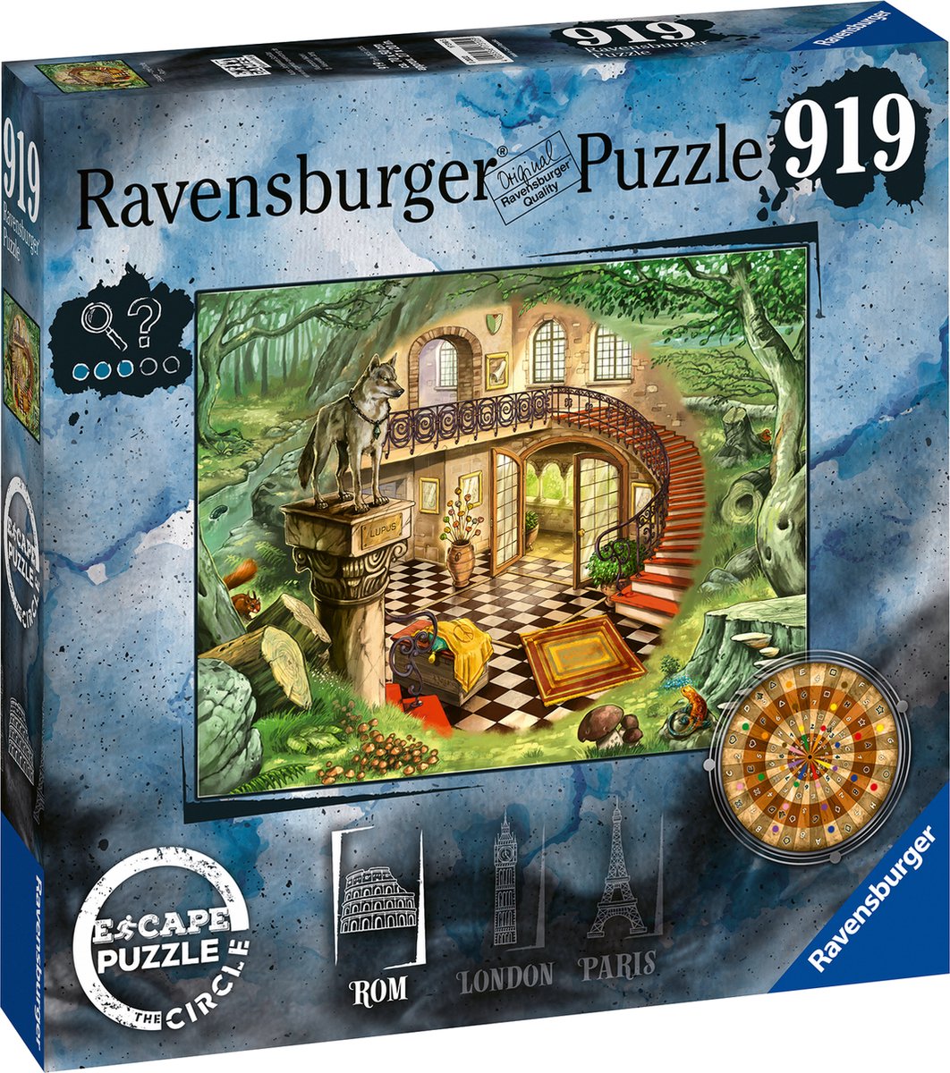 Ravensburger Escape the Circle Puzzle Rom – Puzzle – 920 Teile