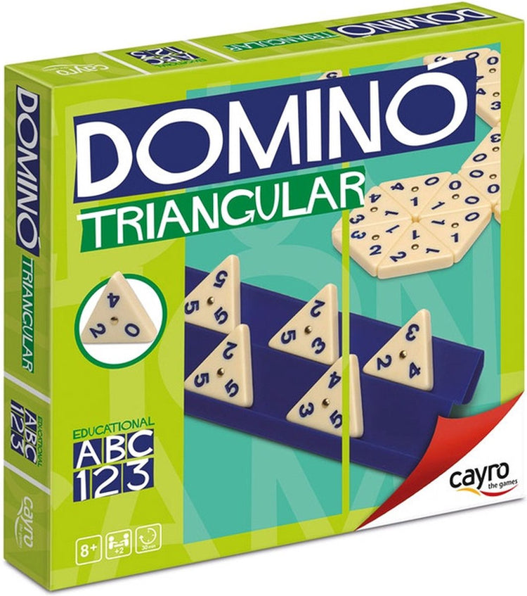 Geronimo Spiele Cayro - Dreieckiges Domino - Dominospiel - 2-4 Spieler - geeignet ab 8 Jahren