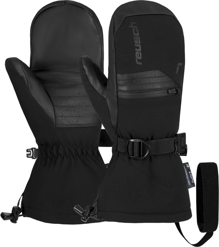 Reusch Torres R-Tex® XT Mitten Unisex Wintersporthandschuhe - Schwarz