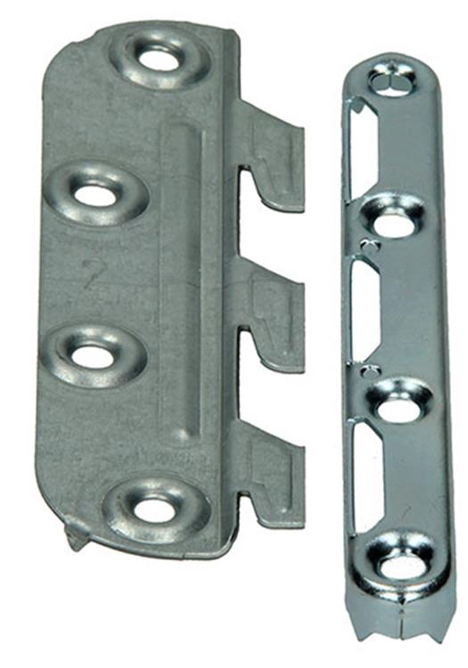 Mack 1013463 – Set mit 4 Krippenhaken, blanko, 135 mm | 5 Stück