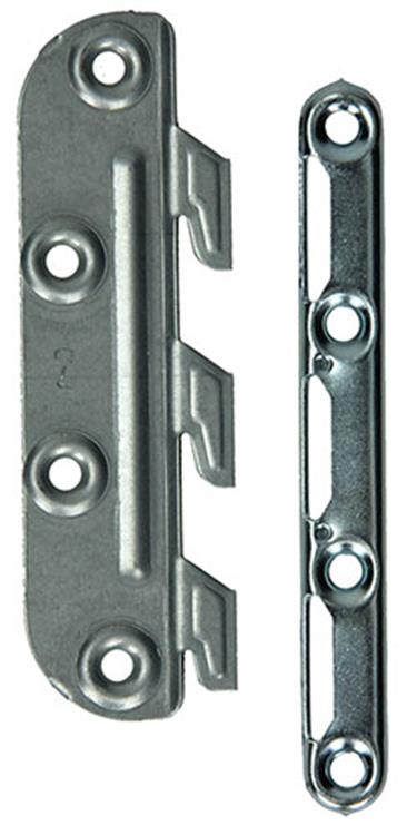 Mack 1013463 – Set mit 4 Krippenhaken, blanko, 135 mm | 5 Stück