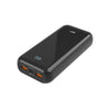 Silicon Power Silicon SP20KMAPBKQS280K QS28 Powerbank, 20000 mAh, Lithiumpolymer, 2x USB Typ-A, Schwarz