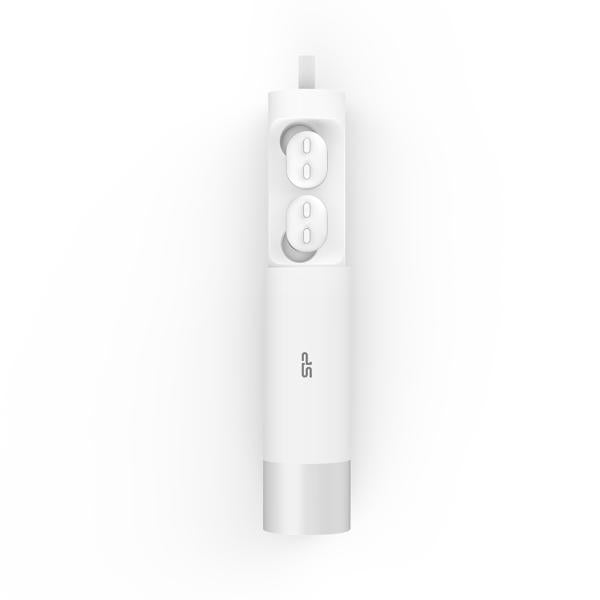 Silicon Power Silicon sp5mwasybp81BT0W Blast Plug BP81 Headset, drahtloses Bluetooth 5.0, nennt Musik, Weiß