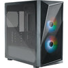 Cooler Master Cooler CP320-KGNN-S00 CMP 320, MATX, MIDI-TOWER, 120 mm, Fenster, Argb, Schwarz