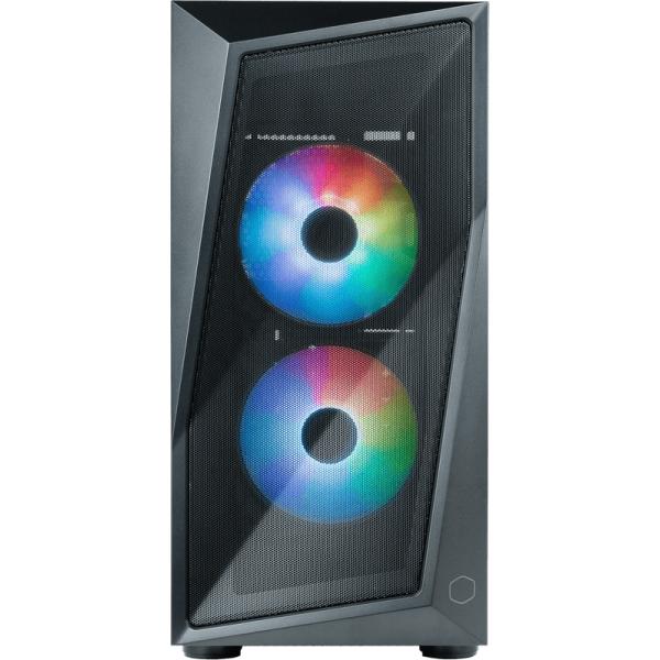 Cooler Master Cooler CP320-KGNN-S00 CMP 320, MATX, MIDI-TOWER, 120 mm, Fenster, Argb, Schwarz