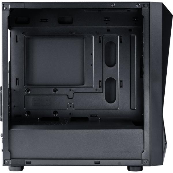Cooler Master Cooler CP320-KGNN-S00 CMP 320, MATX, MIDI-TOWER, 120 mm, Fenster, Argb, Schwarz