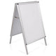 Gehwegschild Bi-Office weiß 700 x 1000 mm (B x H)