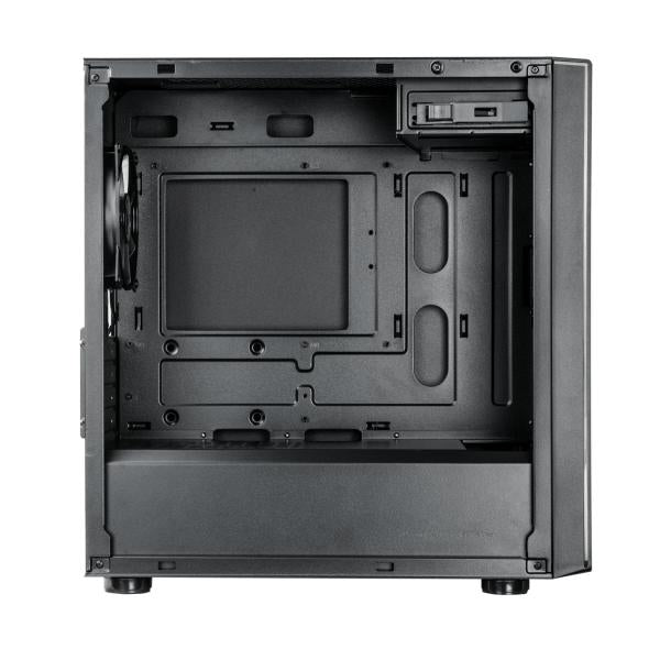 Kühlerer Master E300-Kn5N-S00 Elite 300 mit ungeraden Stahl linker Feld, MATX, 120 m, USB 3.2 Gen 1 Audio