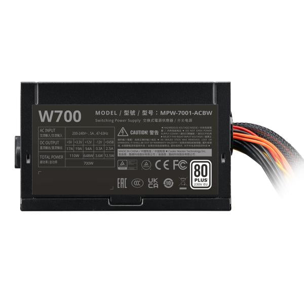 Cooler Master Cooler MPW-7001-ACBW-BeU-Nex W700 230 V, ATX, 700W, APFC+, 82%, 120 mm