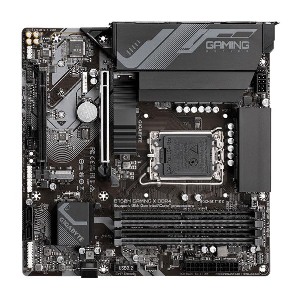 Gigabyte Gigabyte B760m Gaming X DDR4, Intel, LGA1700, DDR4-SDRAM, 128 GB