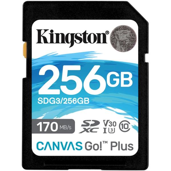 Kingston Canvas gehen! Plus SDXC 256 GB