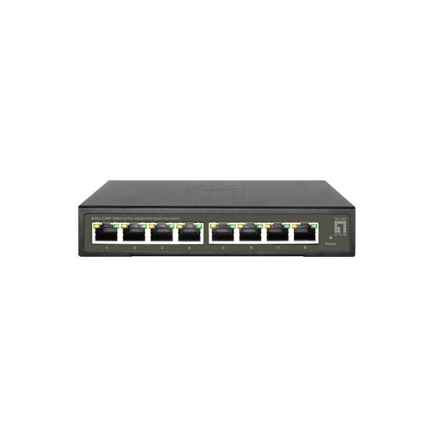 LevelOne LevelOne GES-2108p Hilbert 8-Port Gigabit Poe Lite Managed L2 Switch, 8x Poe, 112W, 802,3at AF