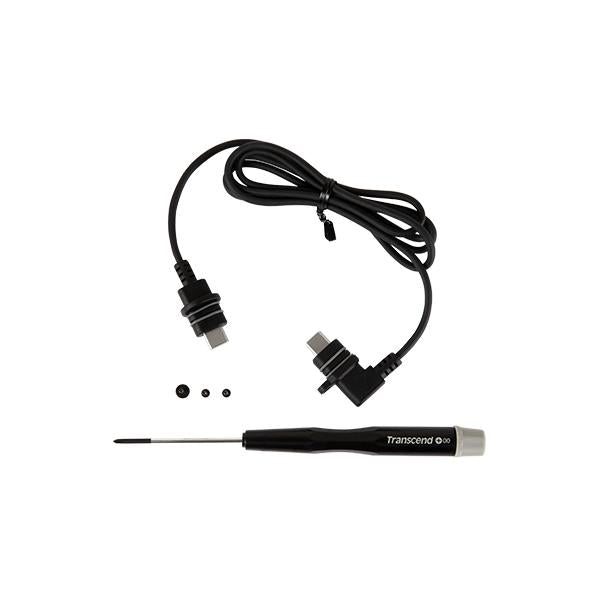 Transcend Transcend TS-DBK3 Body Camera Accessoire Kit, Kabel, 1M, Schwarz