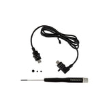 Transcend Transcend TS-DBK3 Body Camera Accessoire Kit, Kabel, 1M, Schwarz - afbeelding 2