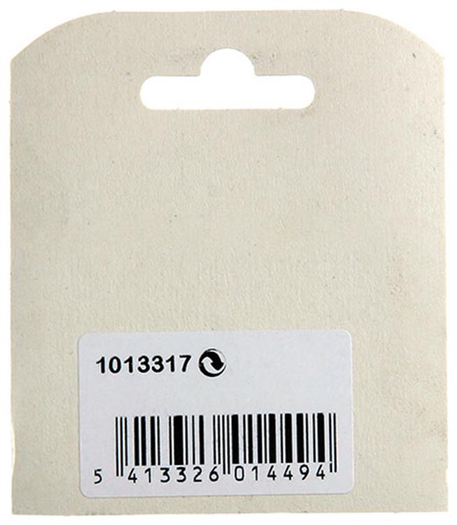 Mack 1013317 - 12 Bodenträger ø 7mm Hülsen ø 7,5 mm vernickelt | 5 Stück