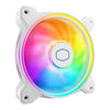 Cooler Master Cooler MFL-B2DW-21NP2-R2 Masterfan MF120 Halo2 White Edition, 120 mm, 27 dB, 51,88 CFM, Weiß
