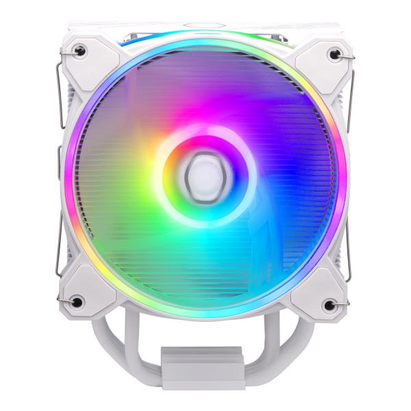 Cooler Master Cooler RR-S4WW-20PA-R1 Hyper 212 Halo White, 4-Pin, Argb, 120 mm, 650-2050 U / min, 27 DBA (Max)
