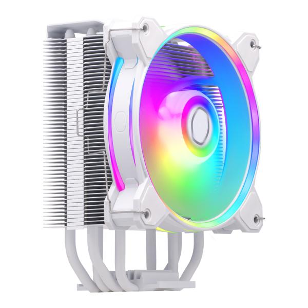 Cooler Master Cooler RR-S4WW-20PA-R1 Hyper 212 Halo White, 4-Pin, Argb, 120 mm, 650-2050 U / min, 27 DBA (Max)