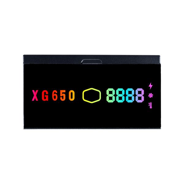 Cooler Master Cooler MPG-6501-AFBAP-XGEU XG650 PLATINUM PLUS, 650 W, ATX,> 92%, 135 mm, <25 DBA, 4x PCIe 6+2