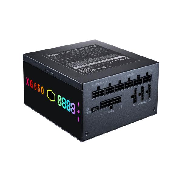 Cooler Master Cooler MPG-6501-AFBAP-XGEU XG650 PLATINUM PLUS, 650 W, ATX,> 92%, 135 mm, <25 DBA, 4x PCIe 6+2