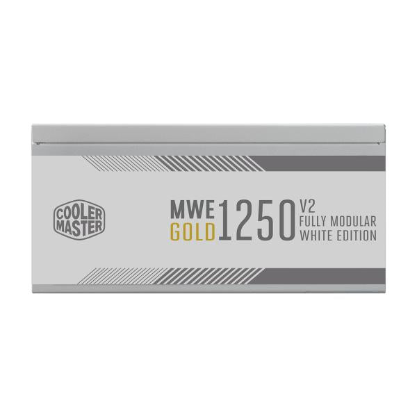 Cooler Master Cooler MPE-C501-AFCAG-3GEU MWE Gold 1250 V2 Weiß, ATX3.0, 1250W, 90%, 140 mm, 3x PCIe 6+2