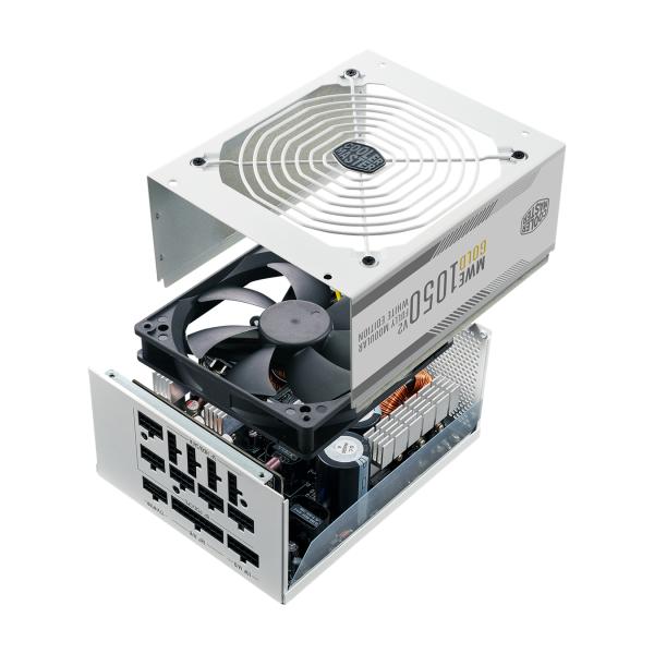 Cooler Master Cooler MPE-A501-AFCAG-3GEU MWE Gold 1050 V2 Weiß, ATX3,0, 1050W, 90%, 140 mm, 3x PCIe 6+2