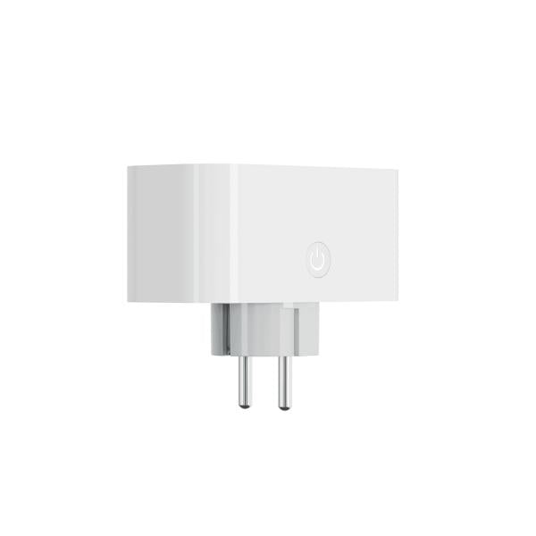 WOX WOX R6153 Smart Double Plug mit Energiemeter und Erdungsboden