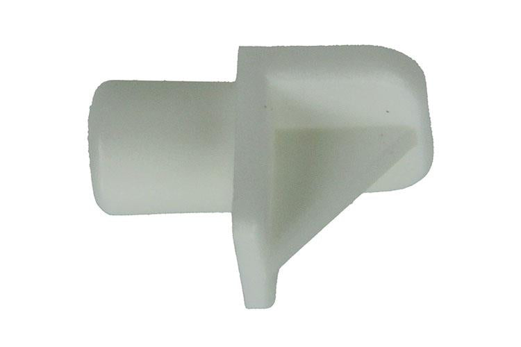 Mack 1015838 - 20 Regalträger Kunststoff weiß ø 6 mm | 10 Stück