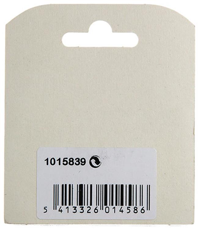 Mack 1015839 - 20 Regalträger Kunststoff weiß ø 7 mm | 10 Stück