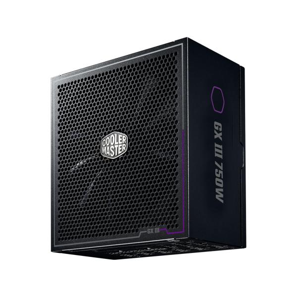 Cooler Master Cooler MPX-7503-Aafag-Beue GX3 Gold 750 Modular, ATX, 750W, = 90%, 1900 U / min, Schwarz