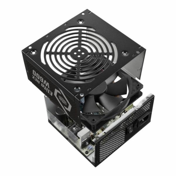 Cooler Master Cooler MPW-6001-ACBW-BE1 Nex White W600 230 V, ATX, 600W, 120 mm, Schwarz