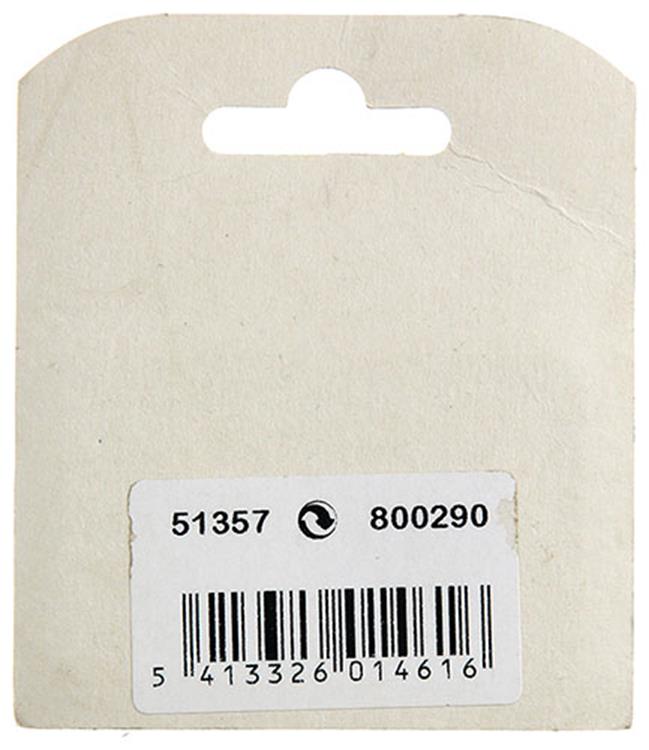 Mack 1015842 - 20 Regalträger Kunststoff braun ø 7 mm | 5 Stück