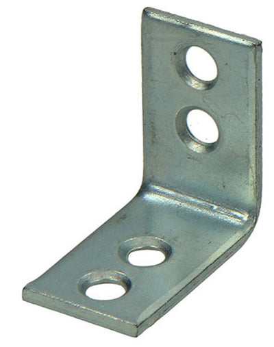 Mack 1013294 - 4 gefaltete Quadrate verzinkt 25x25x15x2mm | 10 Stück