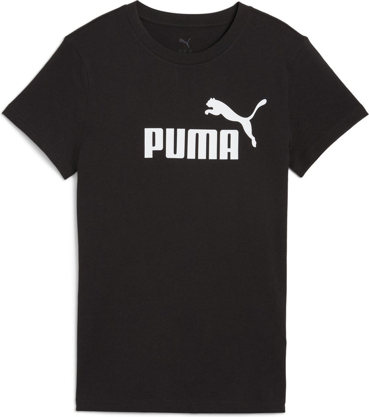 Puma ess Nr. 1 Logo Tee Damen Sportshirt - Schwarz