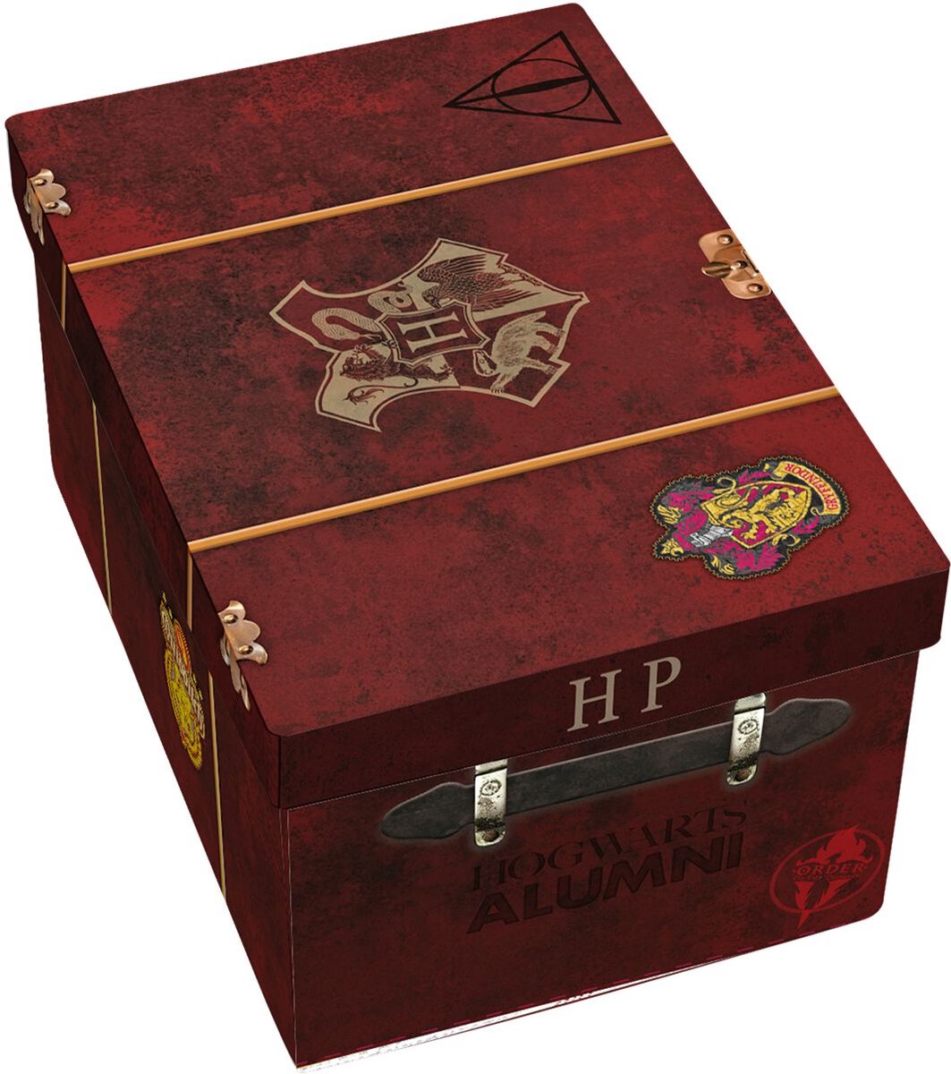 Harry Potter Hogwarts Koffer – Premium Geschenkset Fanpaket rot