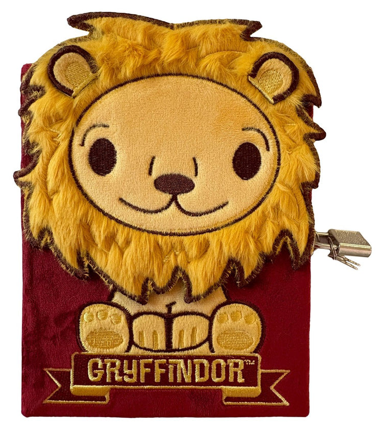 Einblicke – Harry Potter: Gryffindor Plüsch-Tagebuch mit Schlüssel