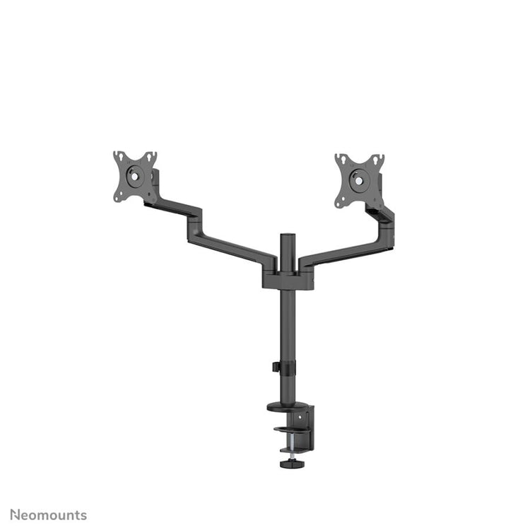 Neomounts Neomounts DS60-425BL2 Schreibtischmonitor Arm, Klemme Grommet, 17 27, 8 kg, 100x100 mm, Schwarz