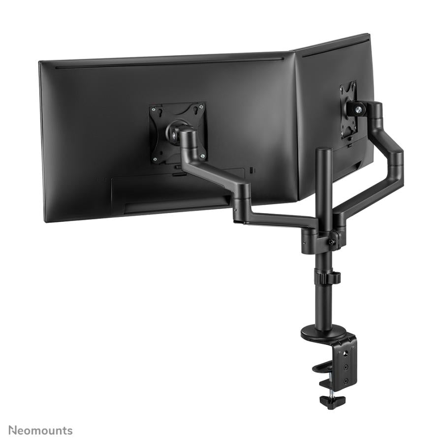 Neomounts Neomounts DS60-425BL2 Schreibtischmonitor Arm, Klemme Grommet, 17 27, 8 kg, 100x100 mm, Schwarz