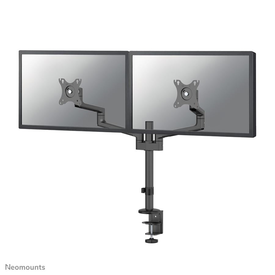 Neomounts Neomounts DS60-425BL2 Schreibtischmonitor Arm, Klemme Grommet, 17 27, 8 kg, 100x100 mm, Schwarz