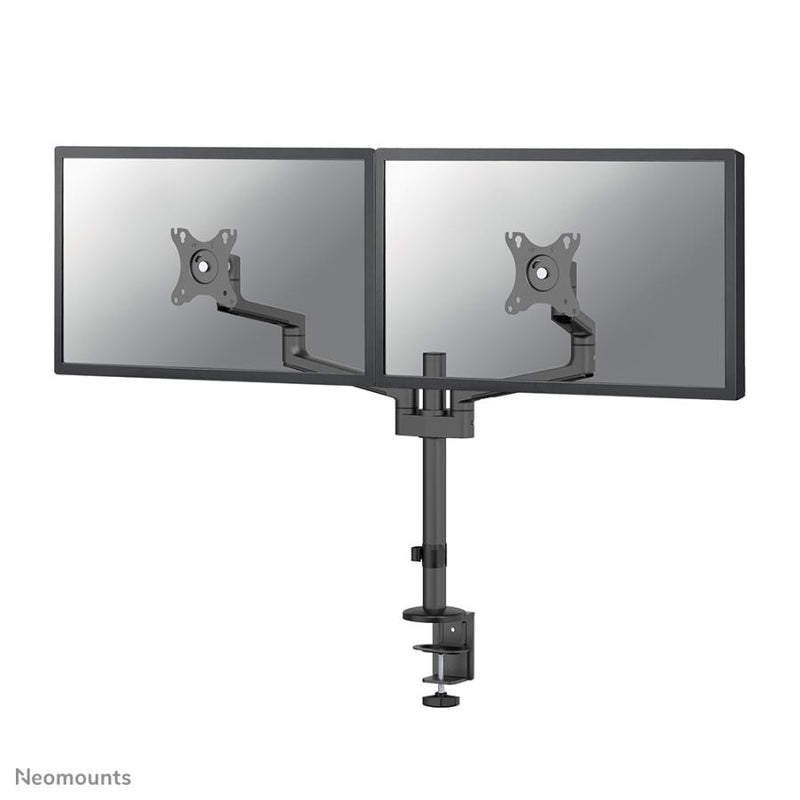 Neomounts Neomounts DS60-425BL2 Schreibtischmonitor Arm, Klemme Grommet, 17 27, 8 kg, 100x100 mm, Schwarz