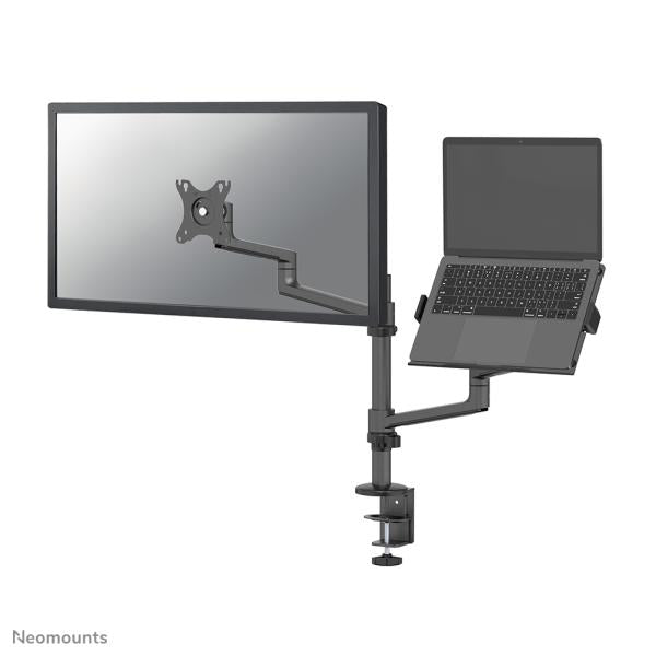 Neomounts Neomounts DS20-425BL2 Monitor Desk-Mount, 17 27, 8 kg, 360 °, Schwarz