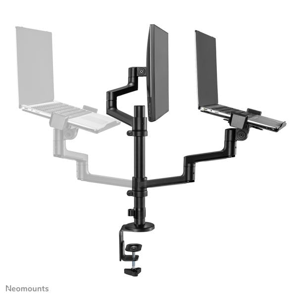Neomounts Neomounts DS20-425BL2 Monitor Desk-Mount, 17 27, 8 kg, 360 °, Schwarz