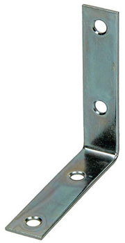Mack 1013298 - 4 gefaltete Quadrate verzinkt 75x75x18x2mm | 10 Stück - afbeelding 1
