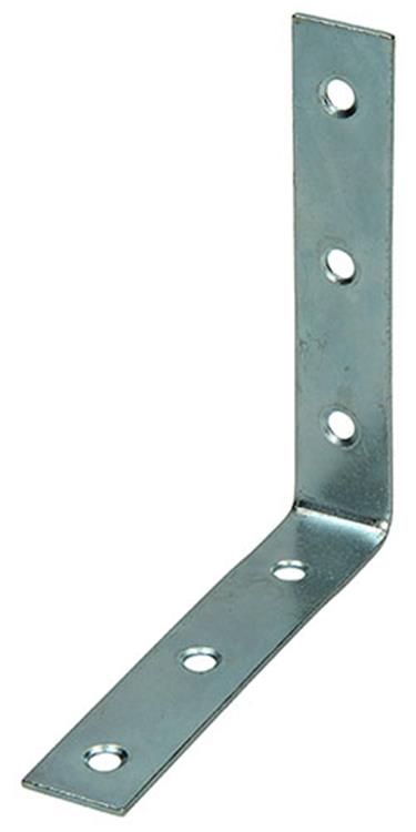 Mack 1013299 - 4 gefaltete Quadrate verzinkt 100x100x20x2mm | 10 Stück