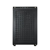 Cooler Master Cooler Q500-KGNN-S00 Qube 500 Flatpack, ATX, Mittlere, Glasfenster, USB 3.2 Typ-C, Schwarz