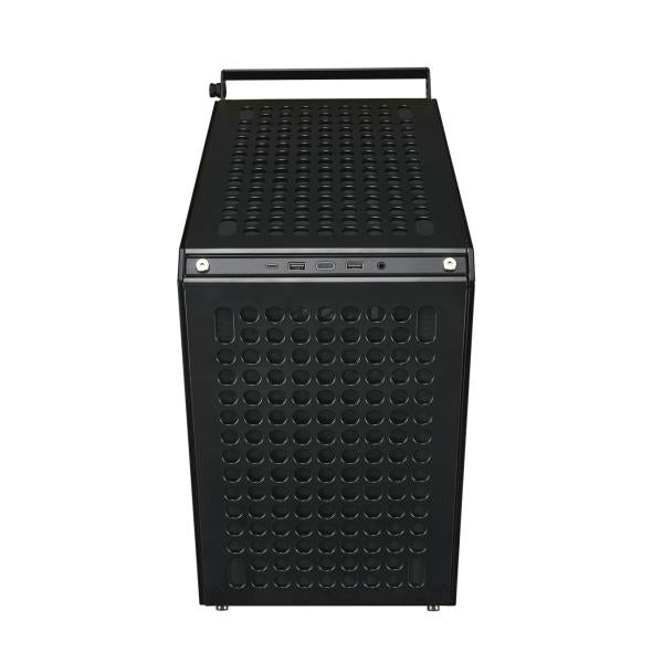 Cooler Master Cooler Q500-KGNN-S00 Qube 500 Flatpack, ATX, Mittlere, Glasfenster, USB 3.2 Typ-C, Schwarz