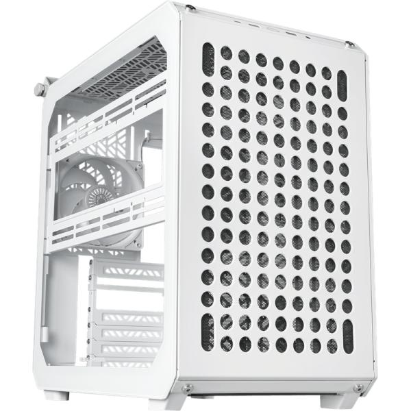 Cooler Master Cooler Q500-WGNN-S00 Qube 500 Flatpack White, ATX, USB 3.2, 120 140 mm, Wasserkühlung